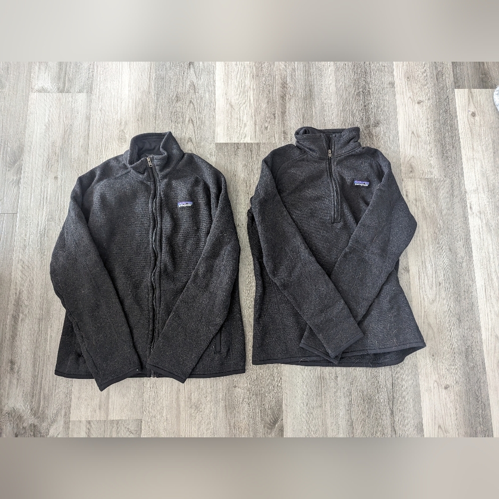 Set Of 2 Womens Patagonia Better Sweater Fleece Size Medium